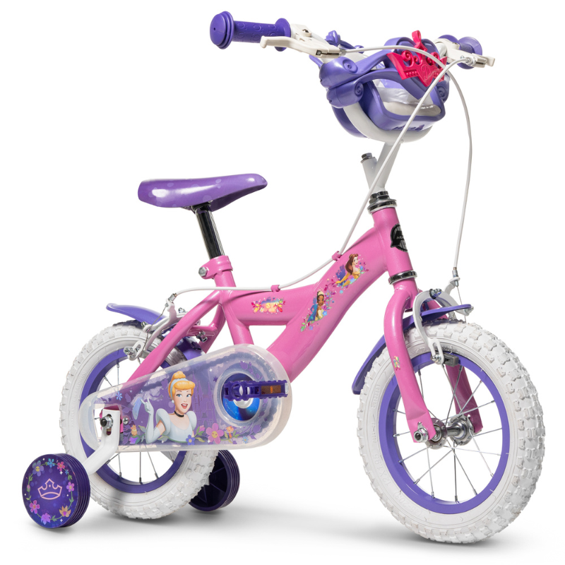 HUFFY Disney Princess Cinderella 12" Kids Bike 3-5 years + Stabilisers
