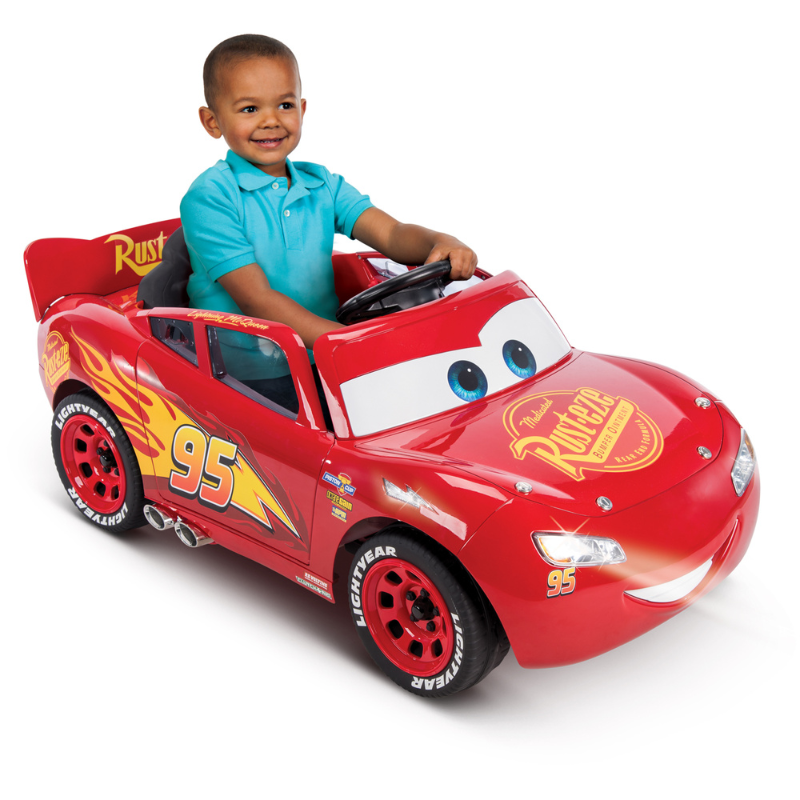 HUFFY Disney Pixar Cars Lightning McQueen Car 6v Ride On