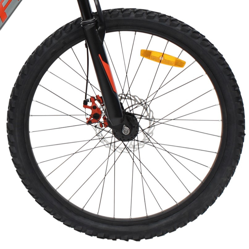 HUFFY Marker 24" Mountain Bike - Full Suspension 21 Speed Gunmetal Grey