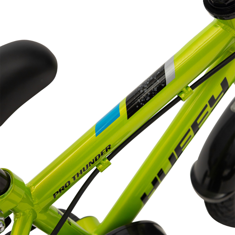 Huffy Pro Thunder 12" Green Bike 3-5 yrs | Durable Kids Starter Bike