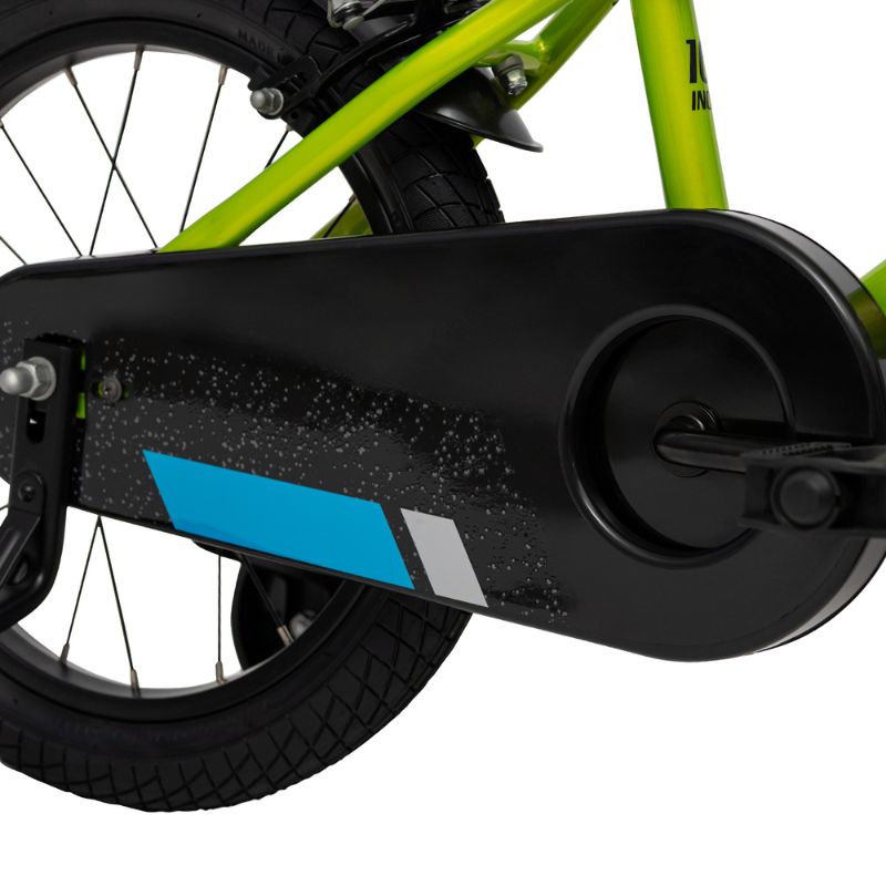 Huffy Pro Thunder 16" Green Kids Bike | 4-6 yrs | Beginner Bike with Removable Stabilisers