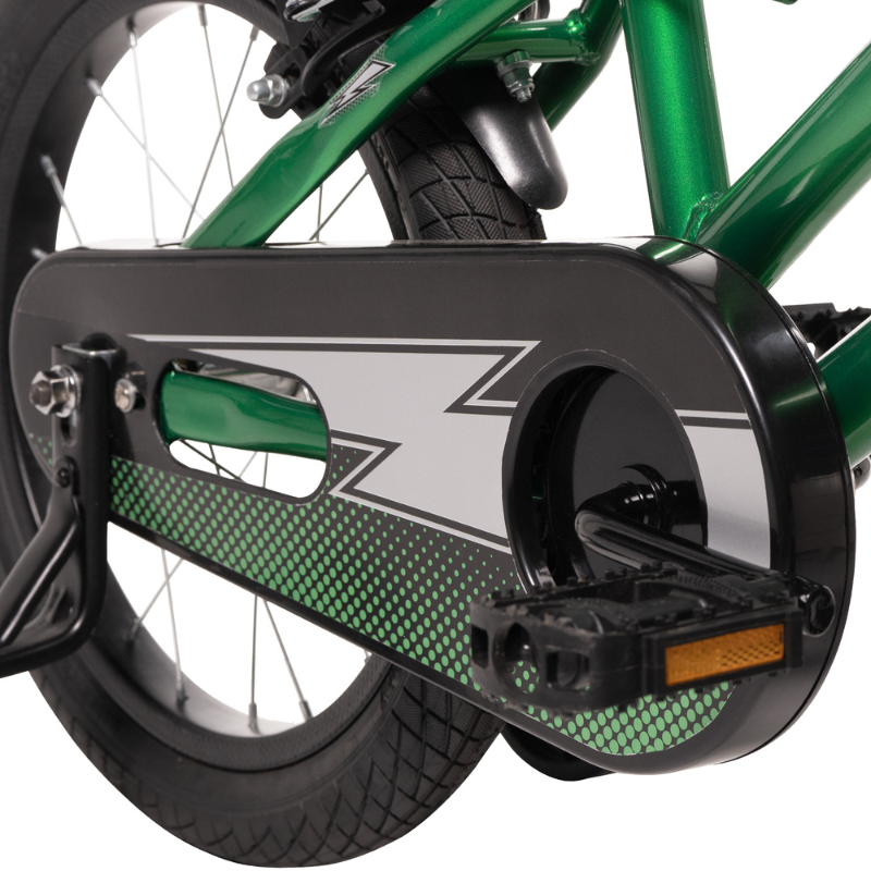 HUFFY Pro Thunder 16" BMX Bike Green 5-7 yrs