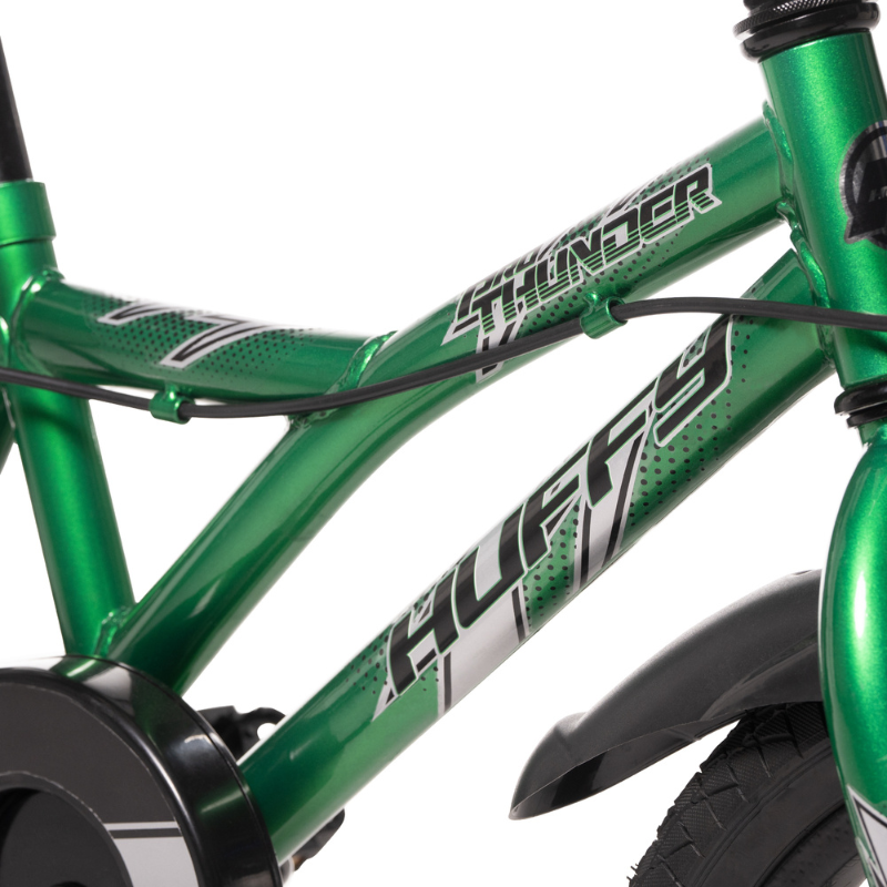 HUFFY Pro Thunder 16" BMX Bike Green 5-7 yrs