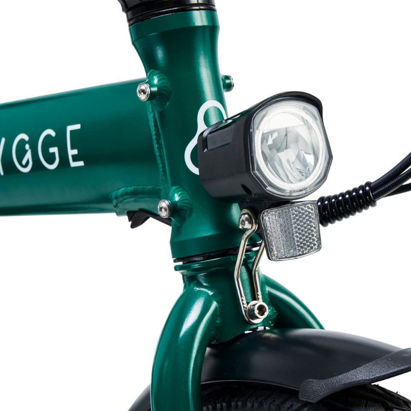 HYGEE Virum Foldable Racing Green Electric Bike