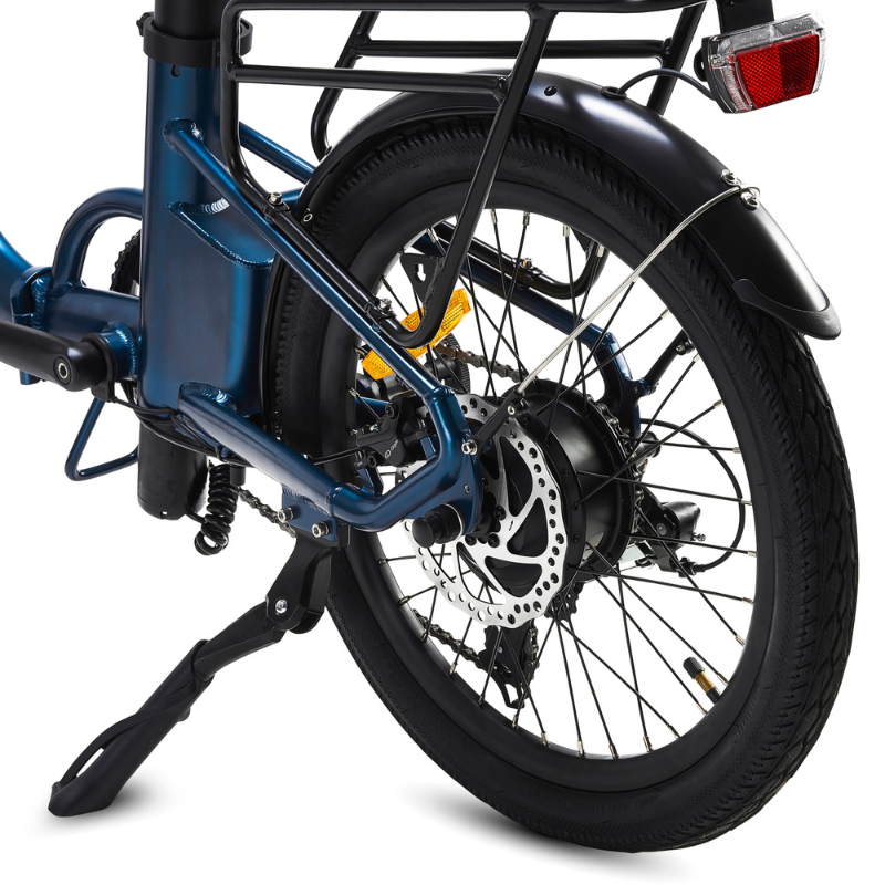 HYGEE Virum Foldable Step Navy Blue Electric Bike