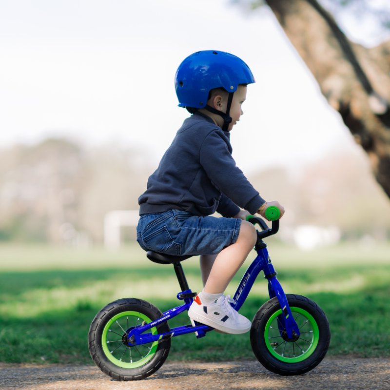 Pro Thunder 10" Blue Balance Bike for Kids | Ages 3–5, Adjustable & Safe