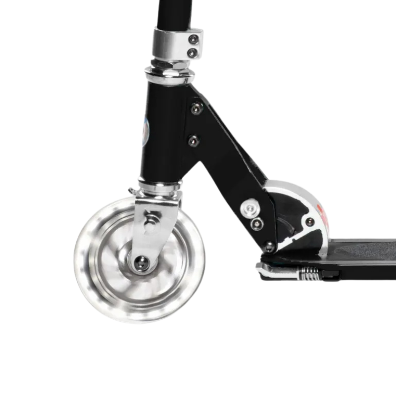 MICRO Sprite Classic LED Wheels Black Scooter 5-12 years