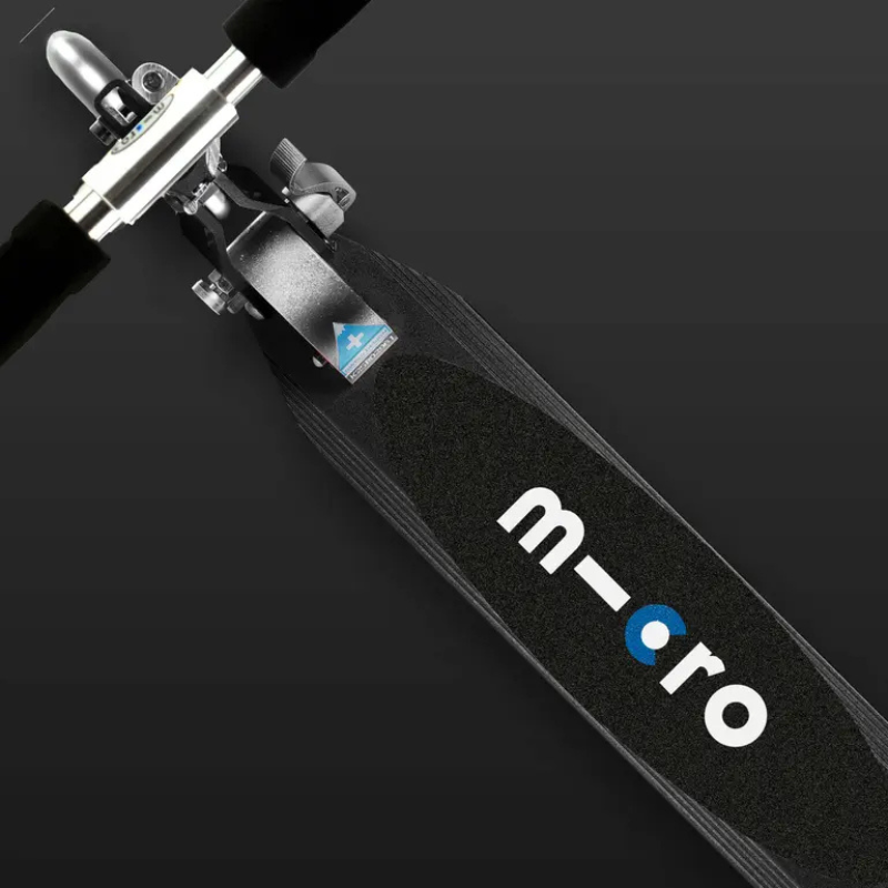 MICRO Sprite Classic LED Wheels Black Scooter 5-12 years