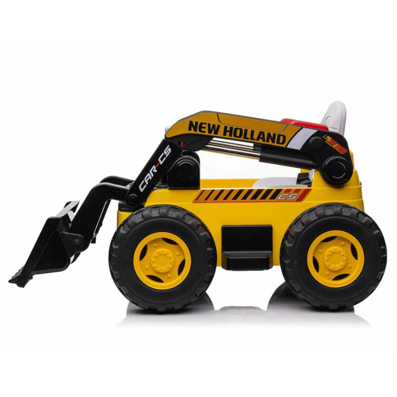AKAC New Holland Electric Kids Bulldozer 4WD Ride On 2-7 yrs