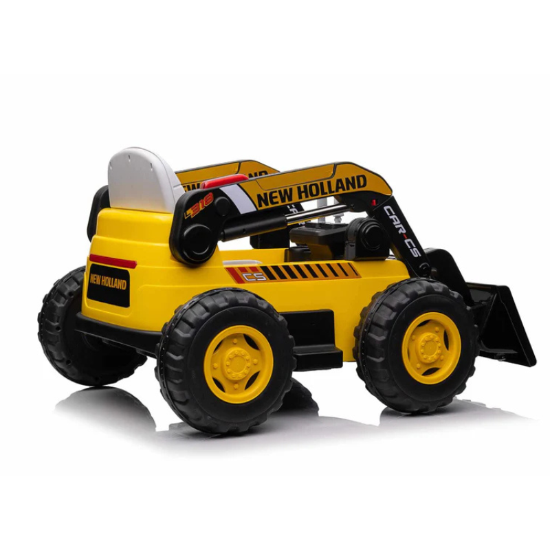 AKAC New Holland Electric Kids Bulldozer 4WD Ride On 2-7 yrs