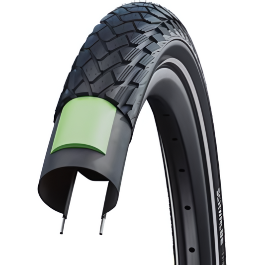 MARK 2 Schwalbe Green Marathon 42mm Tyres