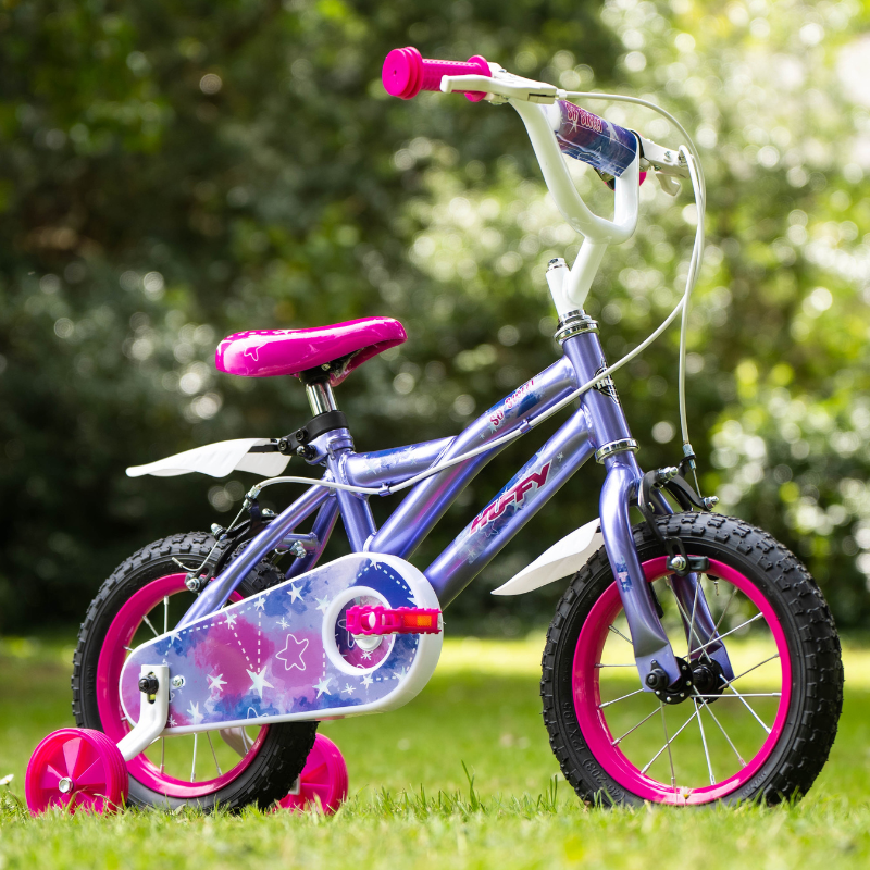 HUFFY So Sweet 12 Inch Purple Girls Bike For Kids 3-5yrs