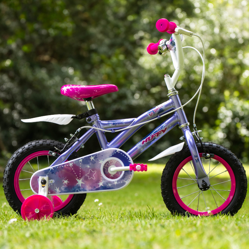 HUFFY So Sweet 12 Inch Purple Girls Bike For Kids 3-5yrs