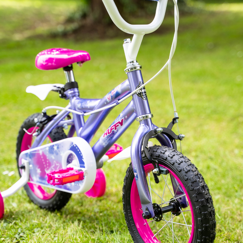 HUFFY So Sweet 12 Inch Purple Girls Bike For Kids 3-5yrs