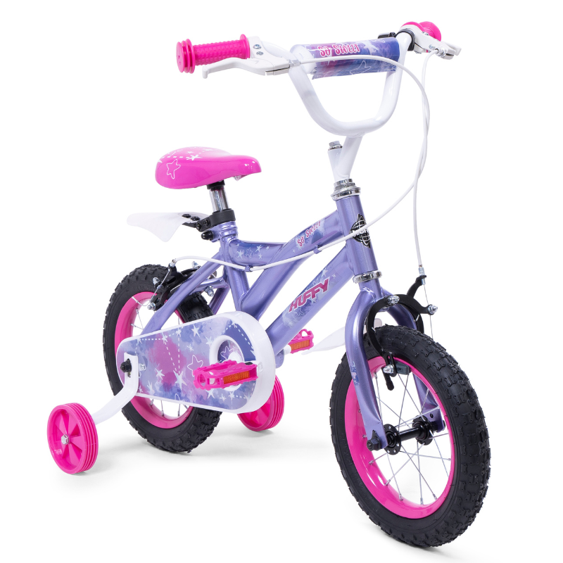 HUFFY So Sweet 12 Inch Purple Girls Bike For Kids 3-5yrs