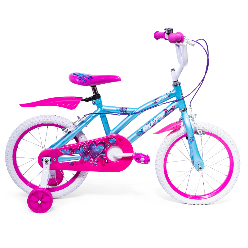 HUFFY So Sweet 16 Sky Blue Girls Bike For Kids 5 7yrs Power to Pedal