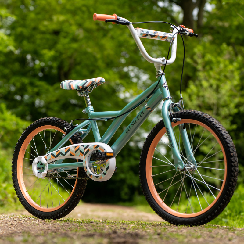 HUFFY So Sweet 20" Teal Girls Bike For Kids 6-9yrs
