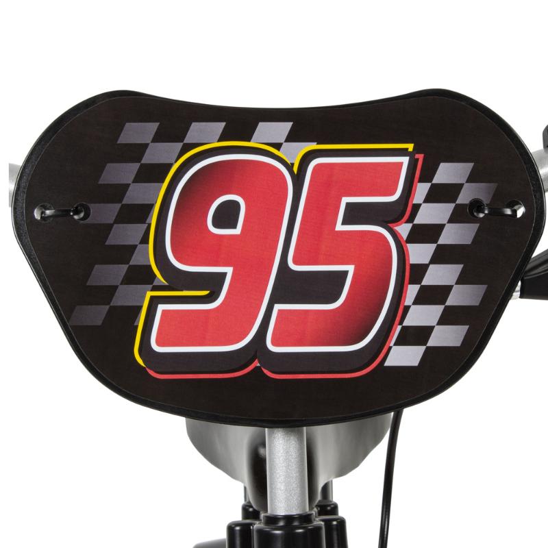 TOISMA Disney Cars 12" Kids Bicycle Red 3-5 Years