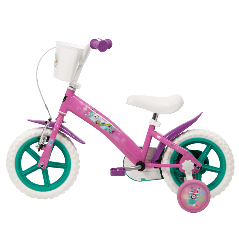 TOISMA Gabby's Dollhouse 12" Bicycle Pink 3-5 Years
