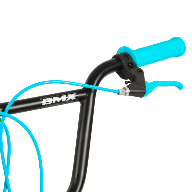 TOISMA Kids BMX 20' Bicycle Silver/Blue 7-9 Years