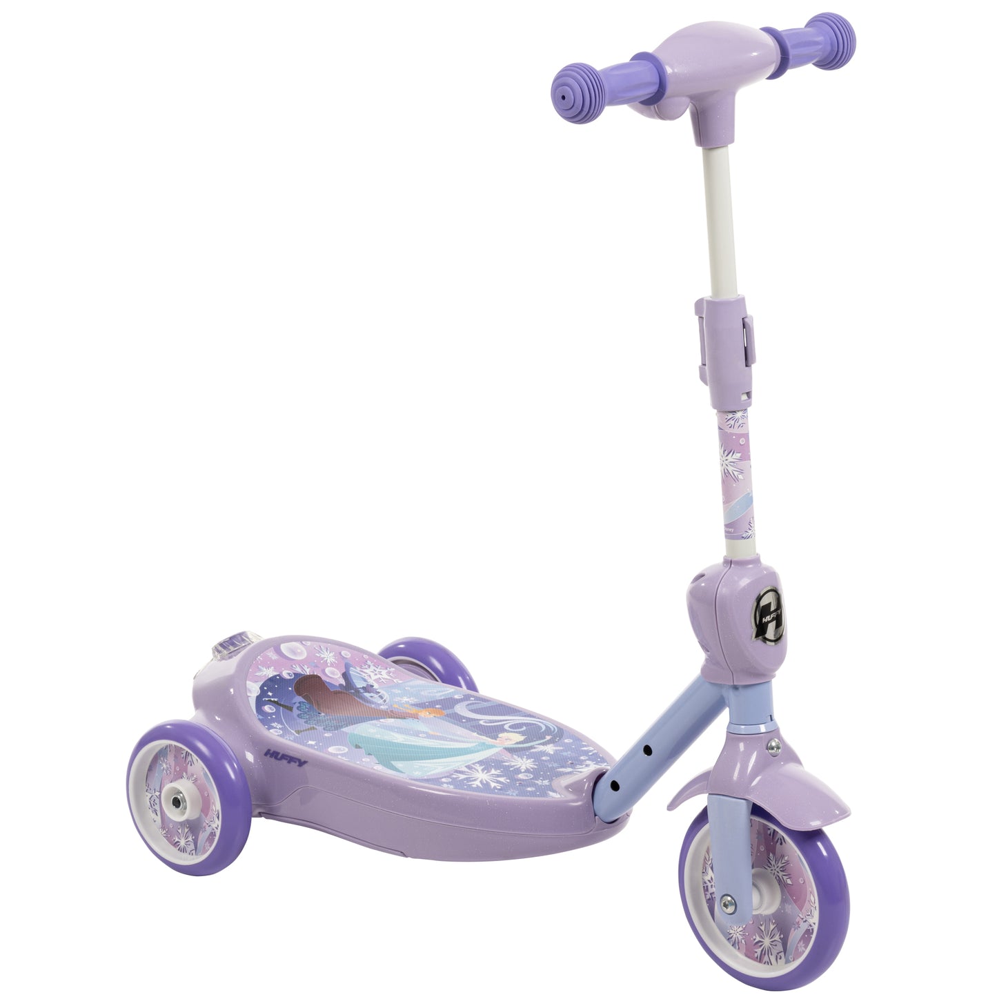 HUFFY Disney Frozen Bubble Converting Electric Scooter 3-5 Years