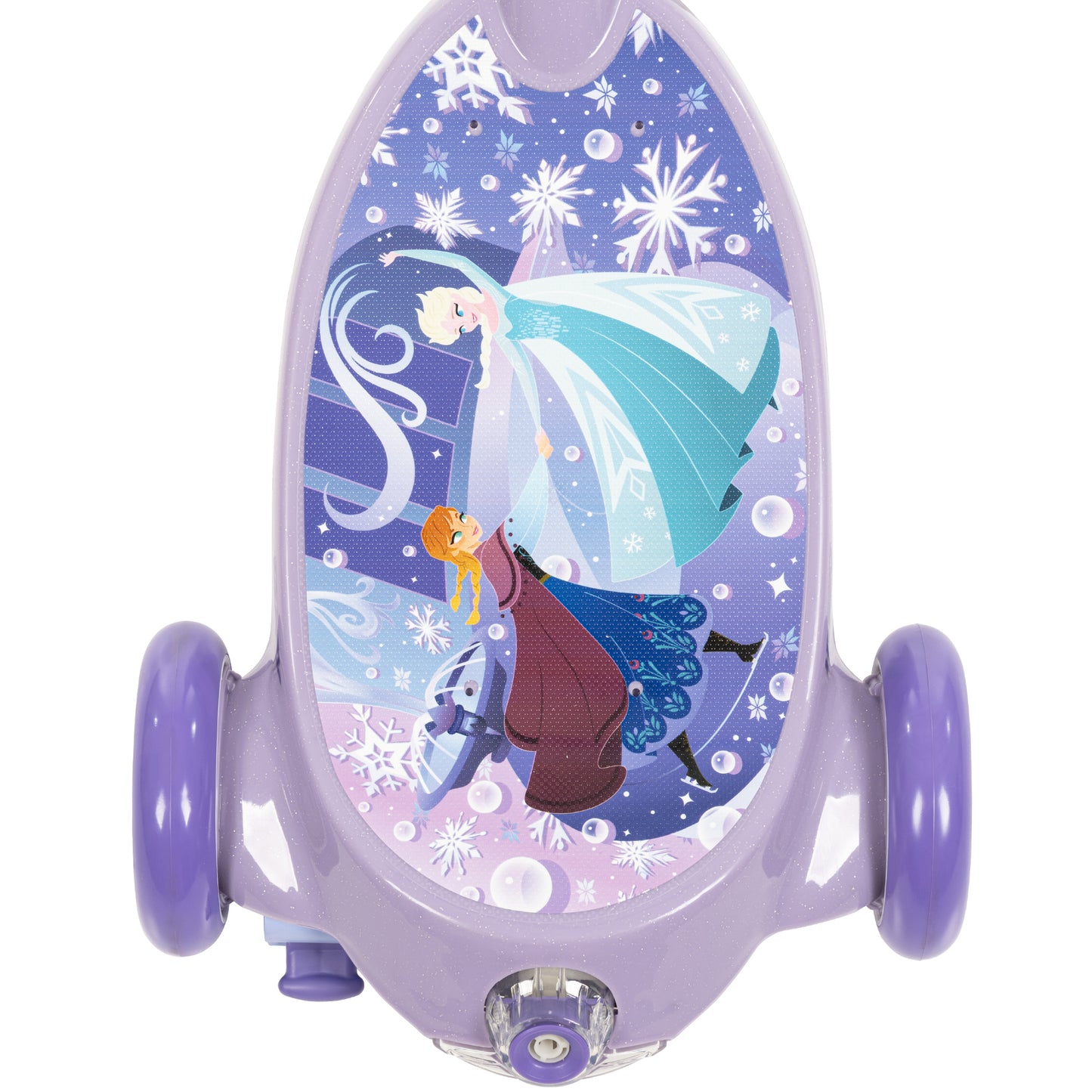 HUFFY Disney Frozen Bubble Converting Electric Scooter 3-5 Years