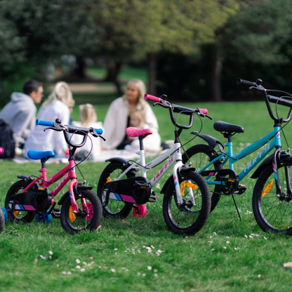 12-Inch Girls’ Starter Bike in White | Kids 3–5 | Learn to Ride