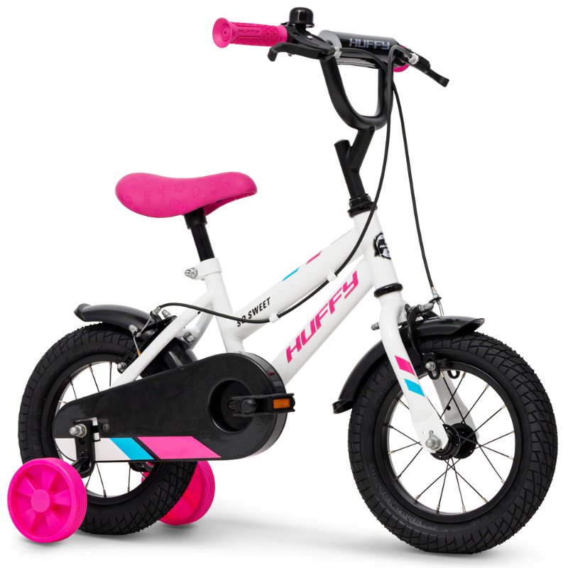 12-Inch Girls’ Starter Bike in White | Kids 3–5 | Learn to Ride