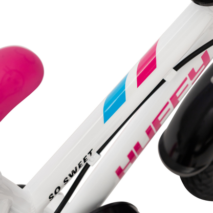 12-Inch Girls’ Starter Bike in White | Kids 3–5 | Learn to Ride