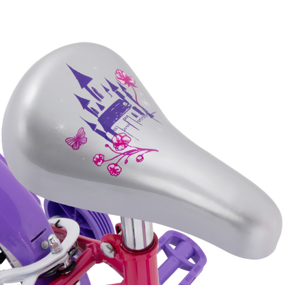 14" Disney Princess Girls’ Bike for Ages 4–6 – Magical First Ride