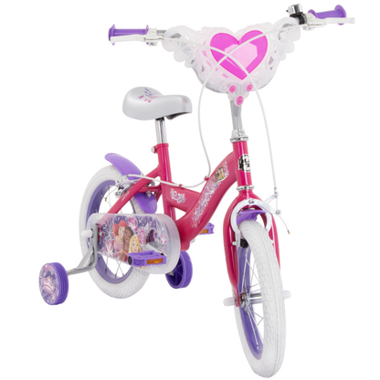 14" Disney Princess Girls’ Bike for Ages 4–6 – Magical First Ride