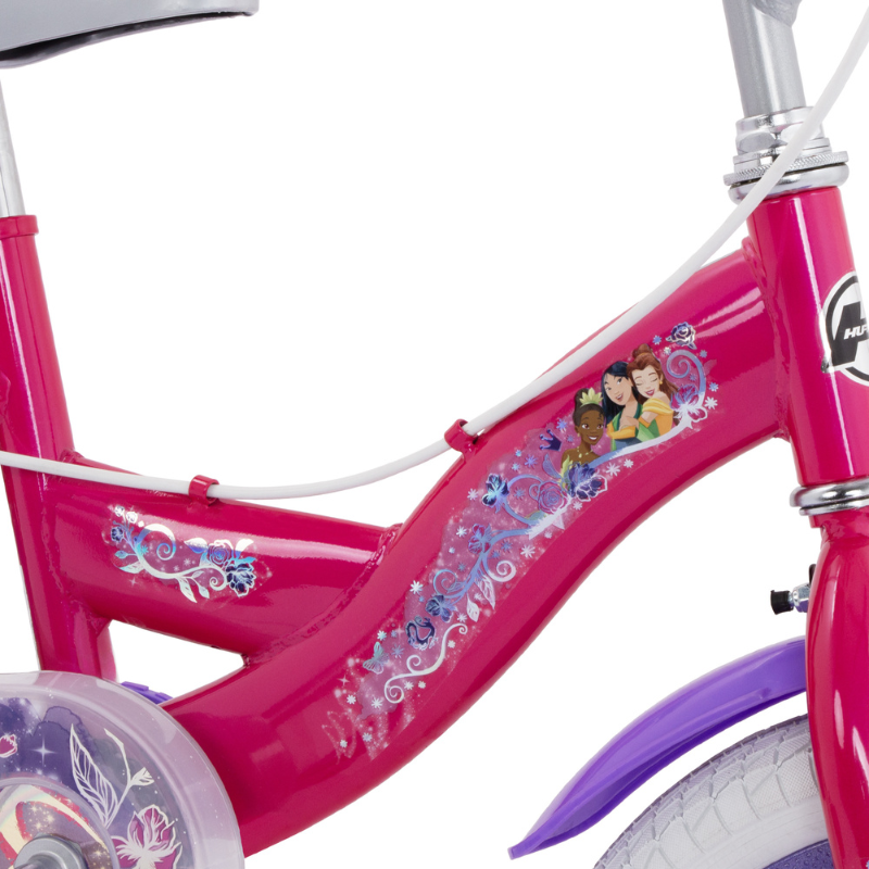 14" Disney Princess Girls’ Bike for Ages 4–6 – Magical First Ride