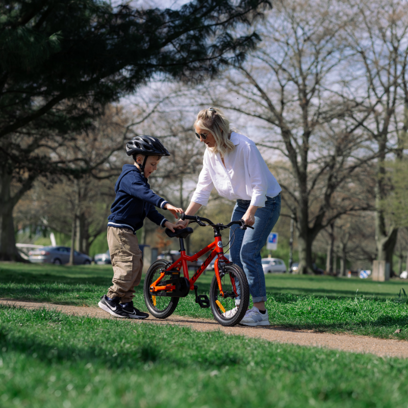 16" Kids Bike Ages 4–6 | Safe & Stylish Literide in Amethyst Purple