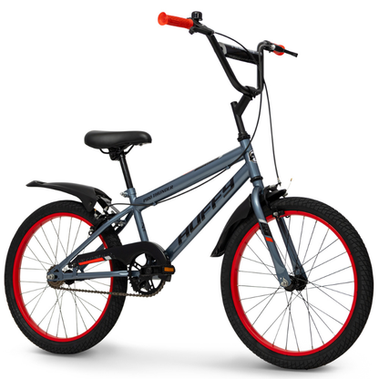 20-Inch Boys’ Bike Grey | Kids’ Starter Bike Ages 6–9