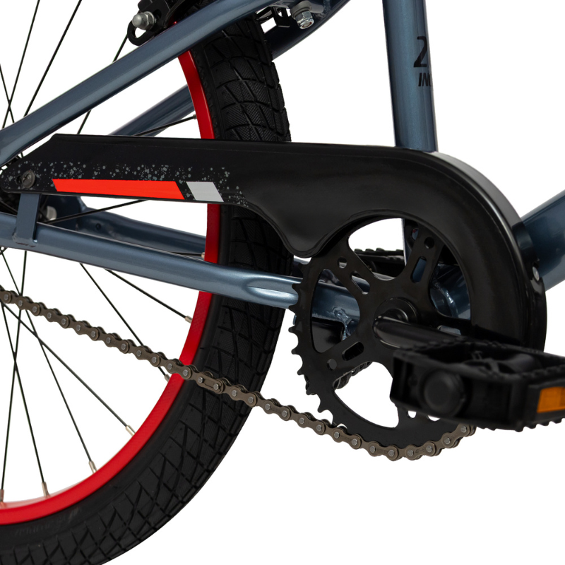 20-Inch Boys’ Bike Grey | Kids’ Starter Bike Ages 6–9