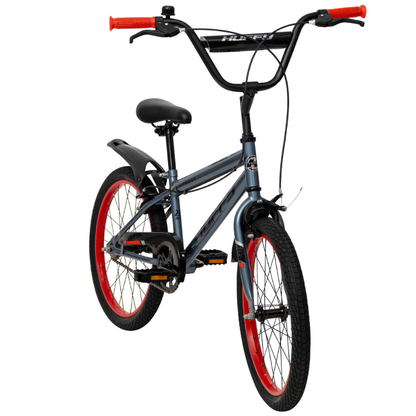 20-Inch Boys’ Bike Grey | Kids’ Starter Bike Ages 6–9