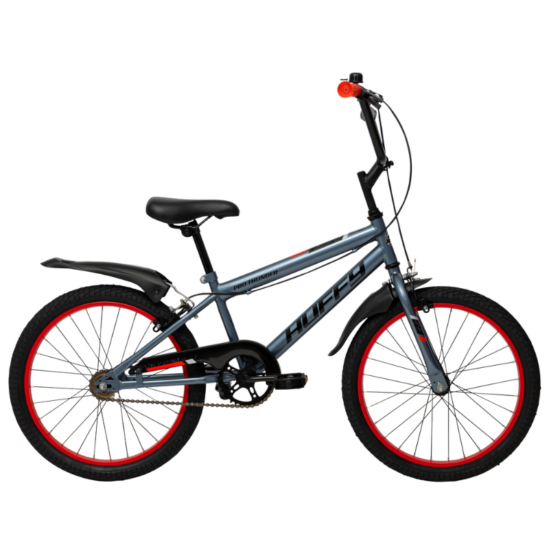 20-Inch Boys’ Bike Grey | Kids’ Starter Bike Ages 6–9