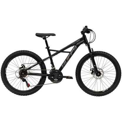 24" Boys’ Mountain Bike | 21-Speed Shimano Hardtail MTB for Ages 8-12