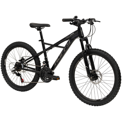 24" Boys’ Mountain Bike | 21-Speed Shimano Hardtail MTB for Ages 8-12