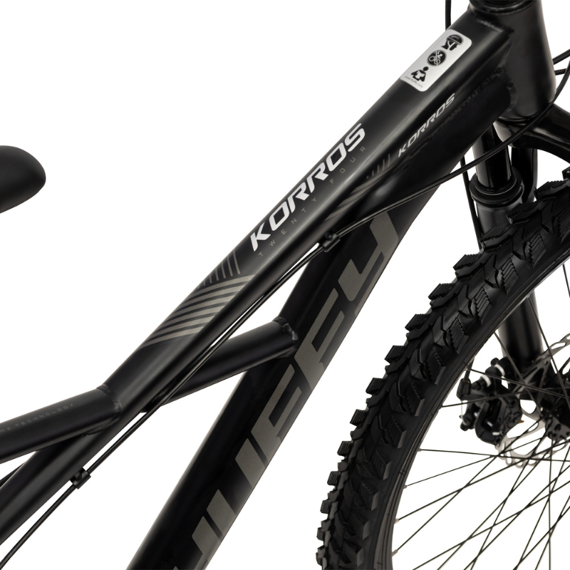 24" Boys’ Mountain Bike | 21-Speed Shimano Hardtail MTB for Ages 8-12