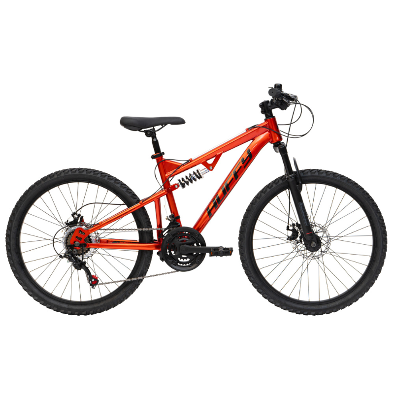 24" Huffy Marker Kids’ Mountain Bike (Age 8–12) – Full Suspension