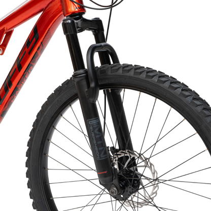 24" Huffy Marker Kids’ Mountain Bike (Age 8–12) – Full Suspension