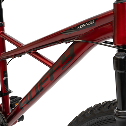 24" Men’s Mountain Bike | Hardtail MTB with 21-Speed Gears & Suspension