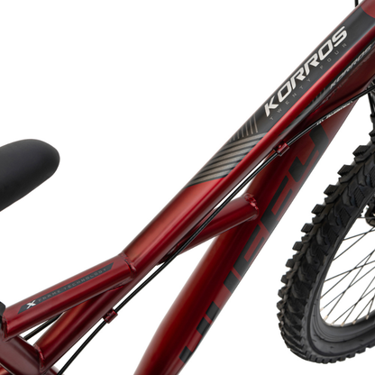 24" Men’s Mountain Bike | Hardtail MTB with 21-Speed Gears & Suspension