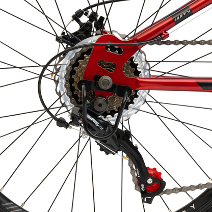 24" Men’s Mountain Bike | Hardtail MTB with 21-Speed Gears & Suspension