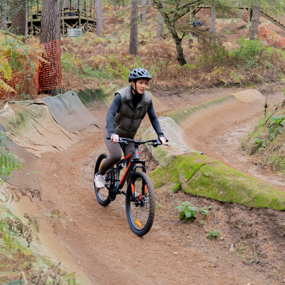 24" Huffy Marker MTB (Age 8-12) – Full-Suspension Trail Bike Gunmetal Grey