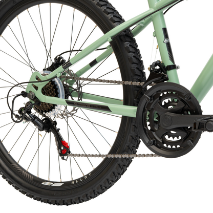 26" Mountain Bike | 21-Speed Shimano Hardtail MTB for Teens & Adults