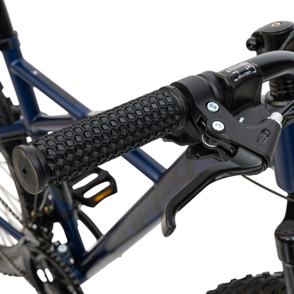 27.5" Huffy Korros Bike for Ages 13+ | Hardtail MTB with 21 Speeds | Blue