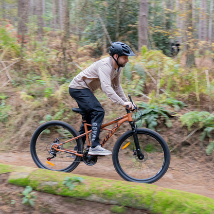 27.5" Huffy Korros Bike for Ages 13+ | Hardtail MTB with 21 Speeds | Blue