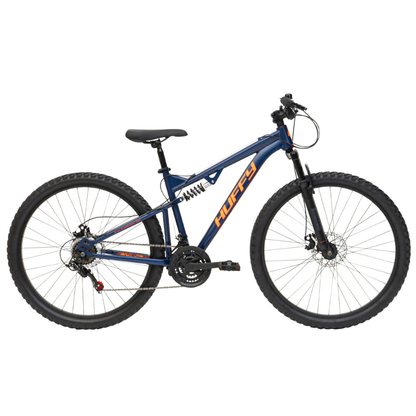 27.5" Huffy Marker MTB (Age 13+) – Full-Suspension Adventure Bike Blue